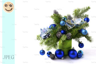Christmas Arrangement Silk Poinsettias for Holiday Branding