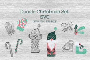 Doodle Christmas Set for Crafts